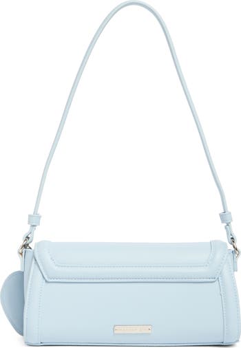 Faux Leather Baguette Bag
