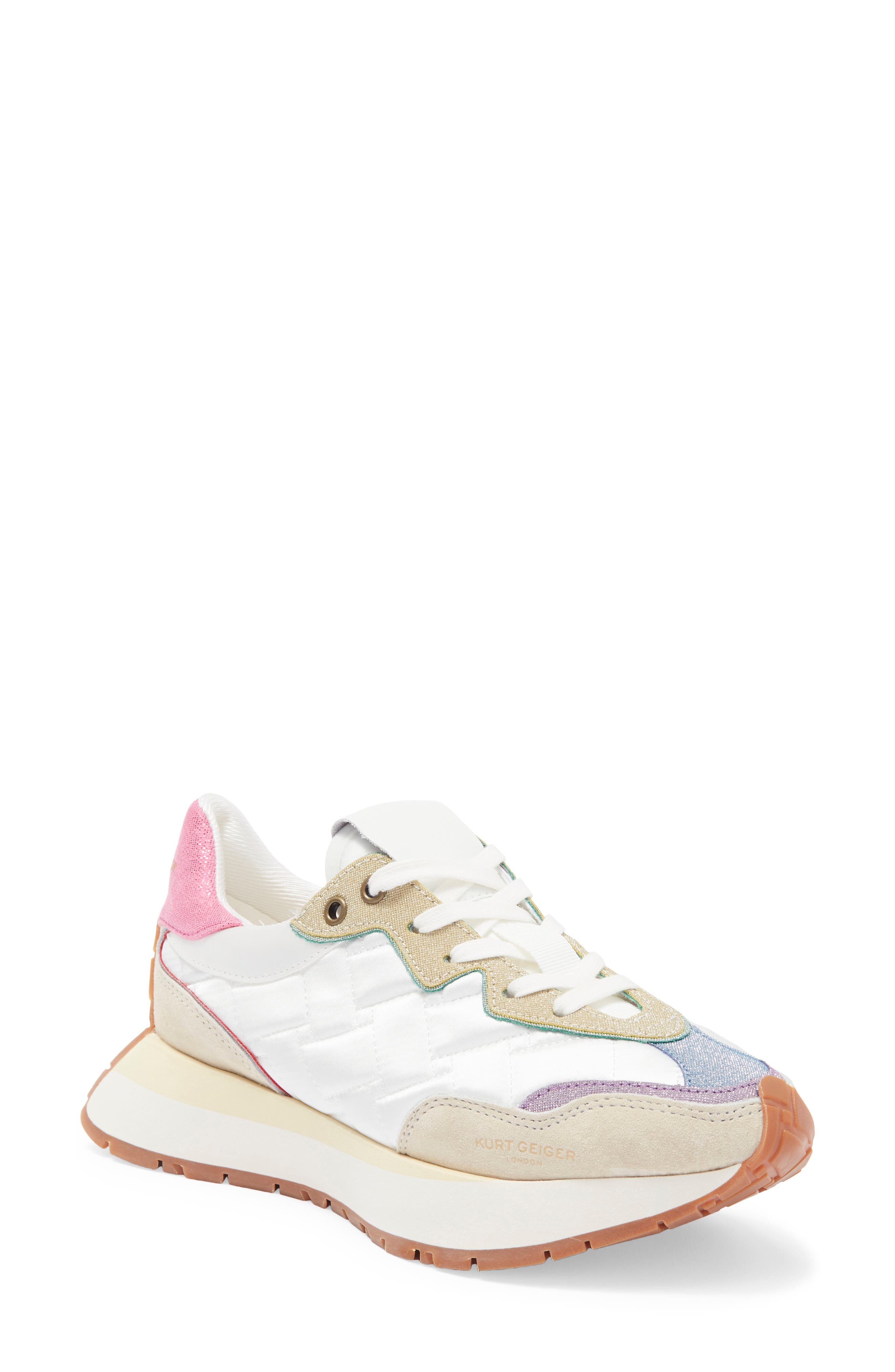 Kurt Geiger London Quilt Trainer Sneaker