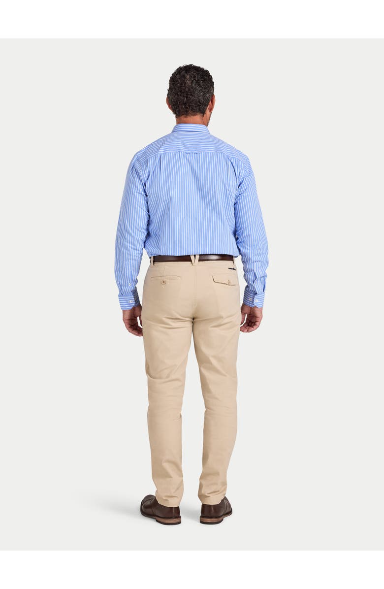 Raging Bull Long Sleeve Stripe Shirt, Alternate, color, Mid Blue