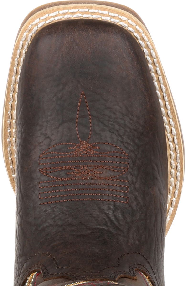 DURANGO Lil' Little Kid's Brown Western Boot, Alternate, color, Dark Bay