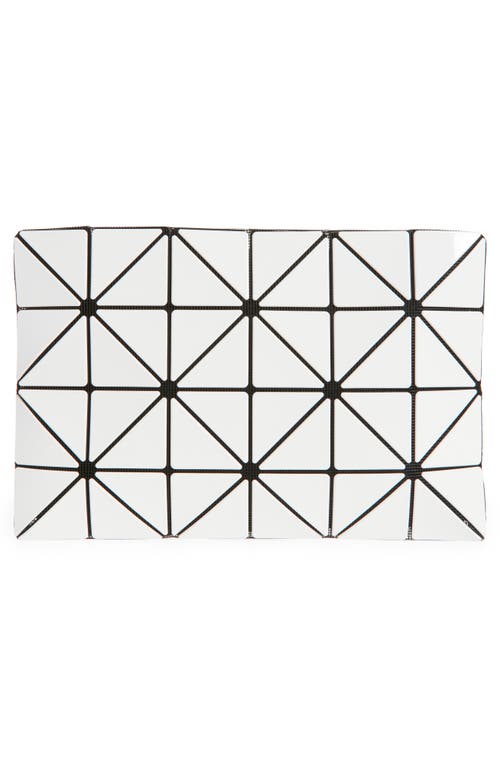 Bao Bao Issey Miyake Lucent Zip Pouch In White