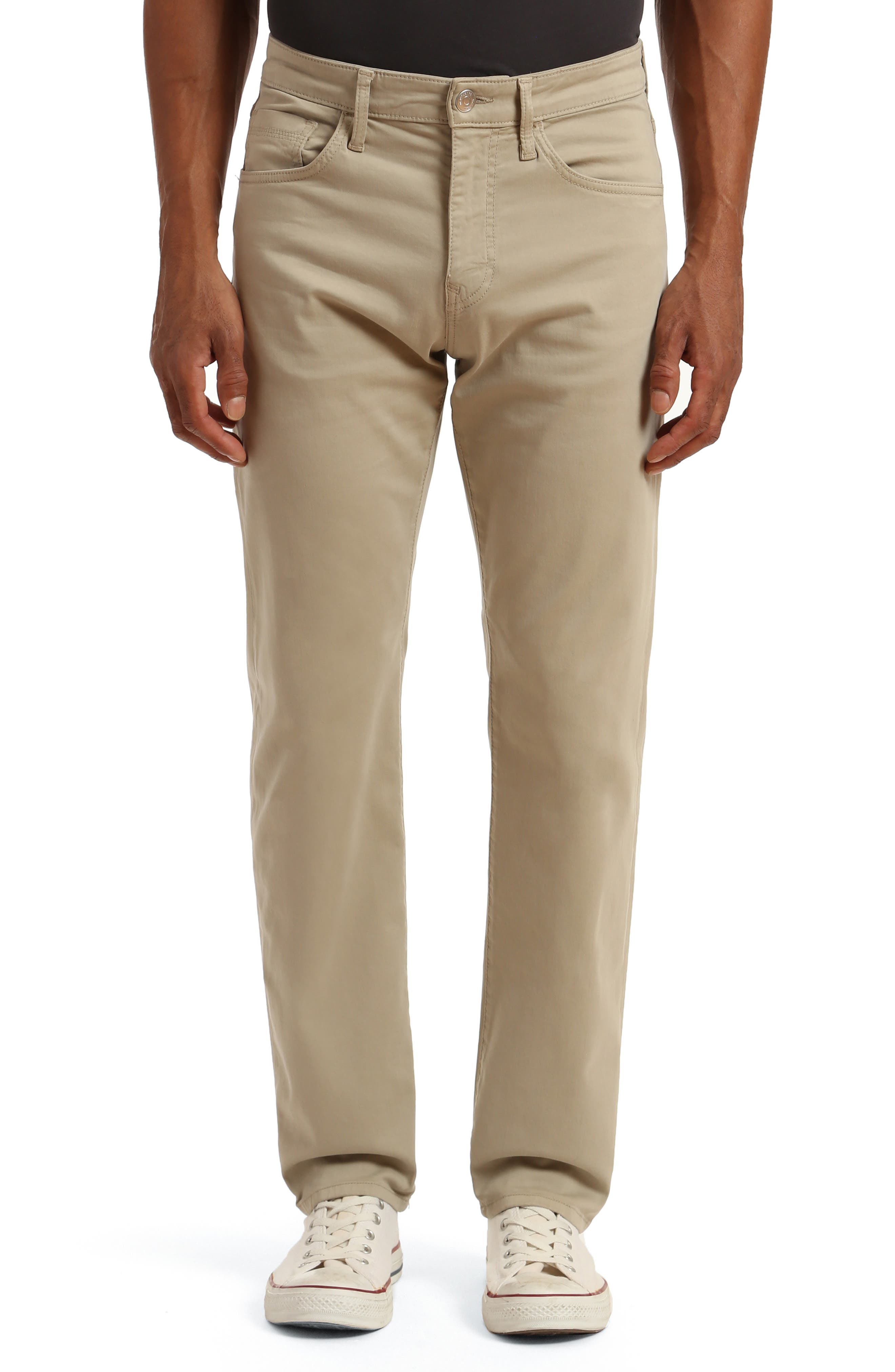 Zach Straight Leg Twill Pants