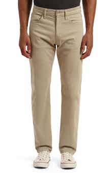 Zach Straight Leg Twill Pants