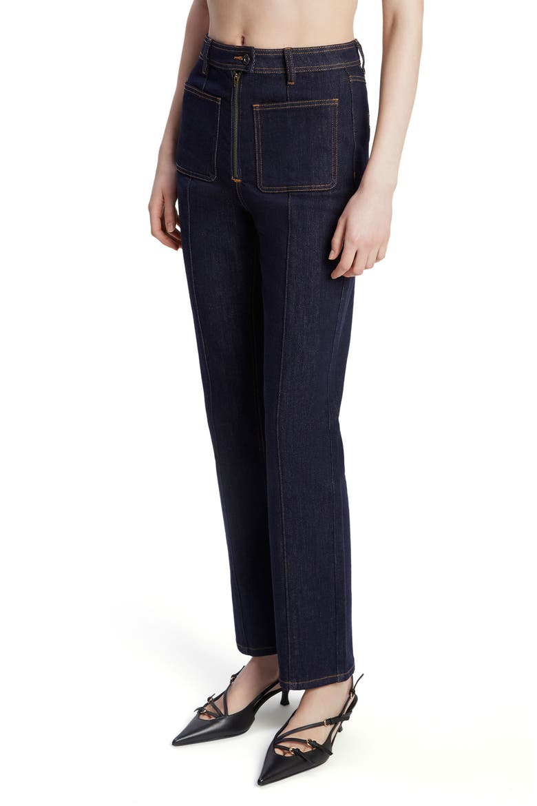 Cobain Straight Leg Jeans, Alternate, color, DARK