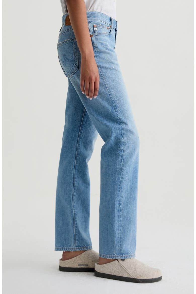 The Boyfriend Mid Rise Straight Leg Jeans, Alternate, color, 20 YEARS ROCOCO