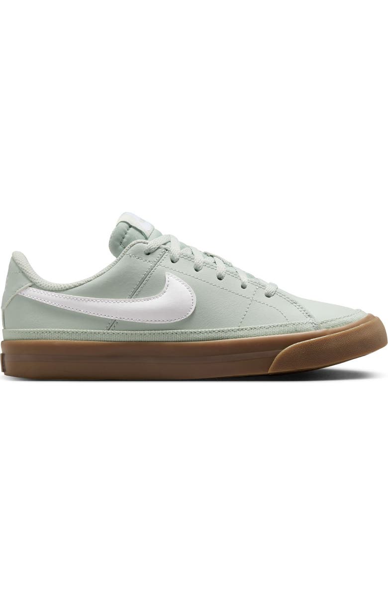 Nike Kids' Court Legacy Sneaker, Alternate, color, Light Silver/ White/ Brown