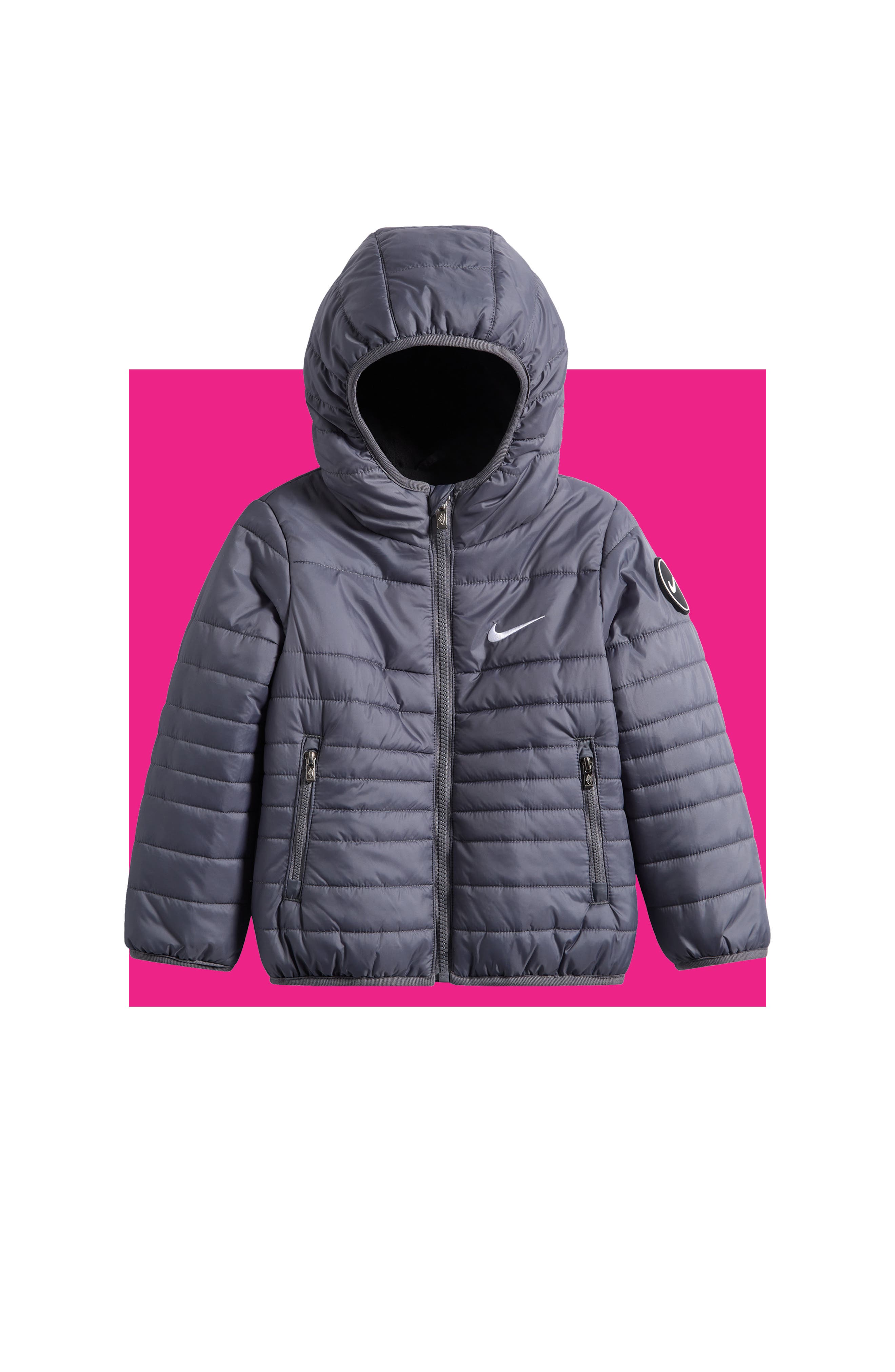 Kids' Midweight Hooded Puffer Jacket