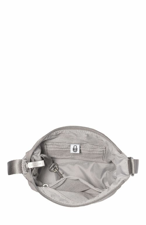 Baggallini Swift Mini Crossbody In B-lite Silver Sand