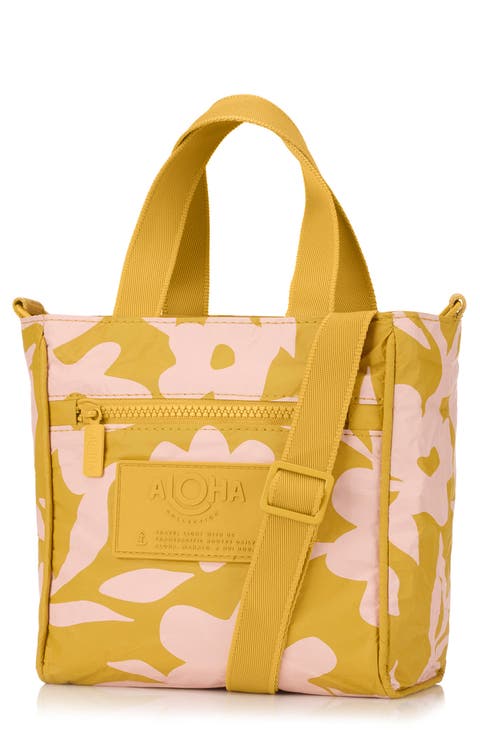 Fall Flowers Water Resistant Tyvek® Crossbody Bag