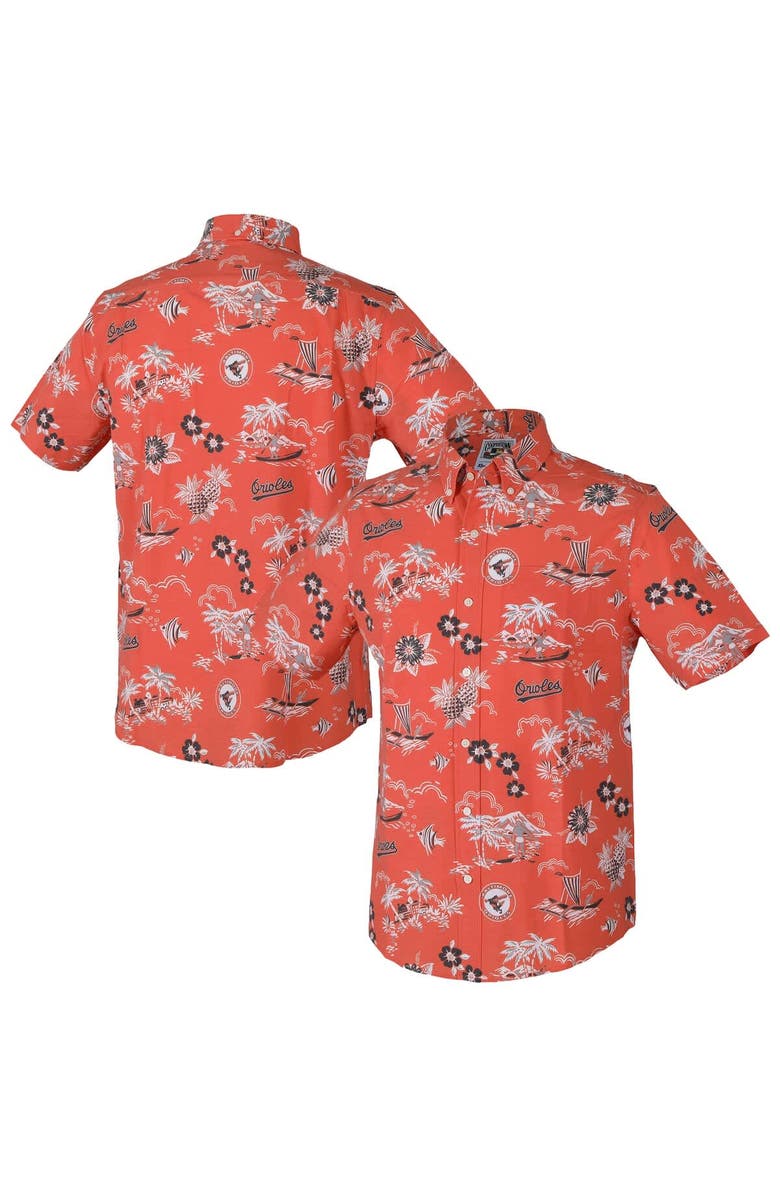 Reyn Spooner Men's Reyn Spooner Orange Baltimore Orioles Kekai Button-Down Shirt, Main, color, Orange
