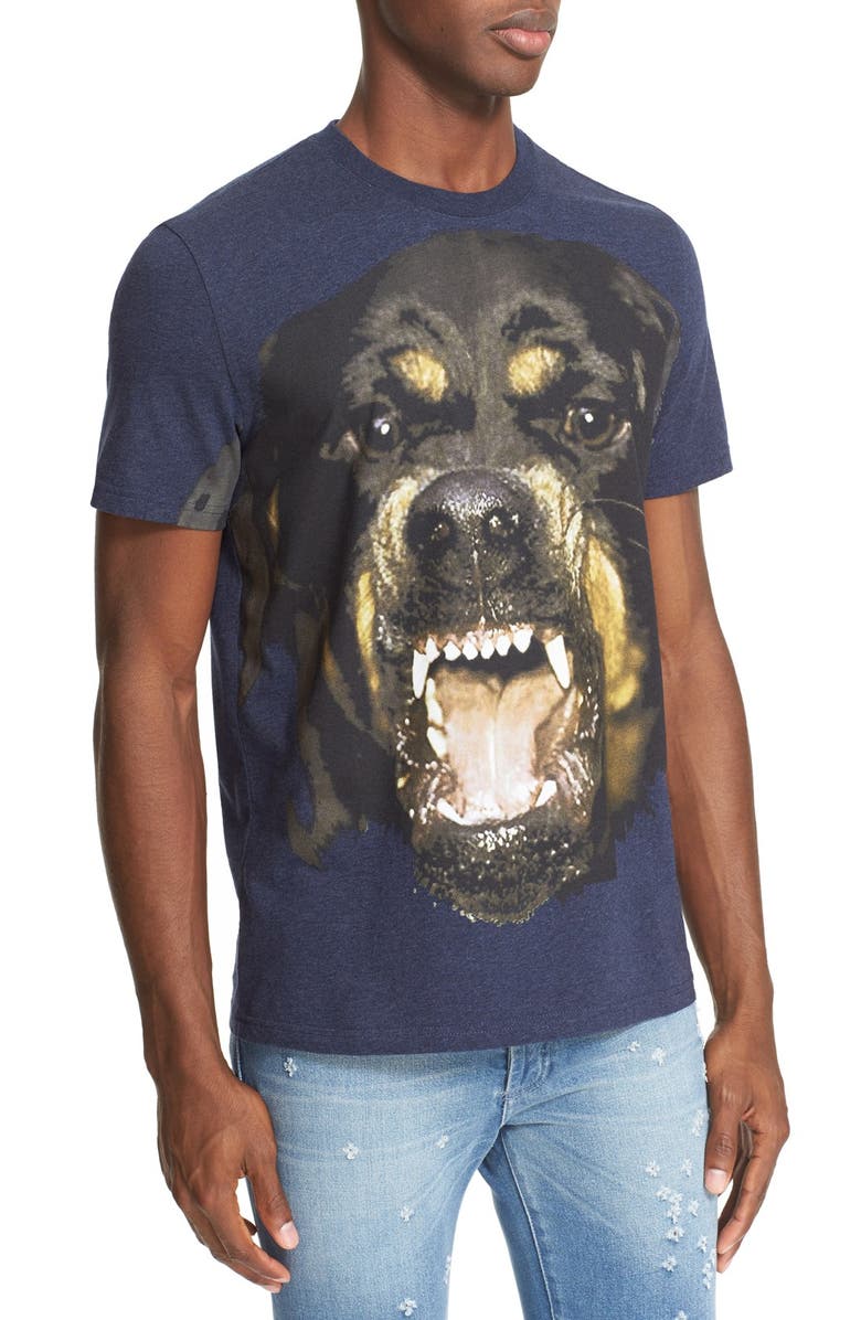 Givenchy Rottweiler Graphic T-Shirt, Alternate, color,