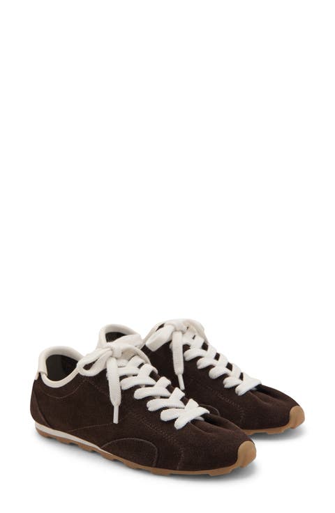 Contrast Suede Sneaker (Women)