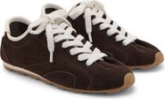 MANGO Contrast Suede Sneaker