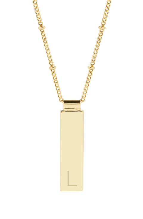 Maisie Initial Pendant Necklace