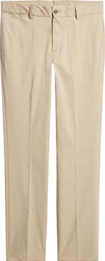 Berle Charleston Khakis Flat Front Stretch Twill Pants