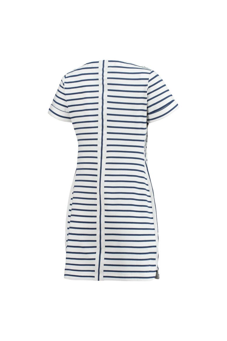 Women's Tommy Bahama White Dallas Cowboys Tri-Blend Jovanna Striped Dress, Alternate, color, White