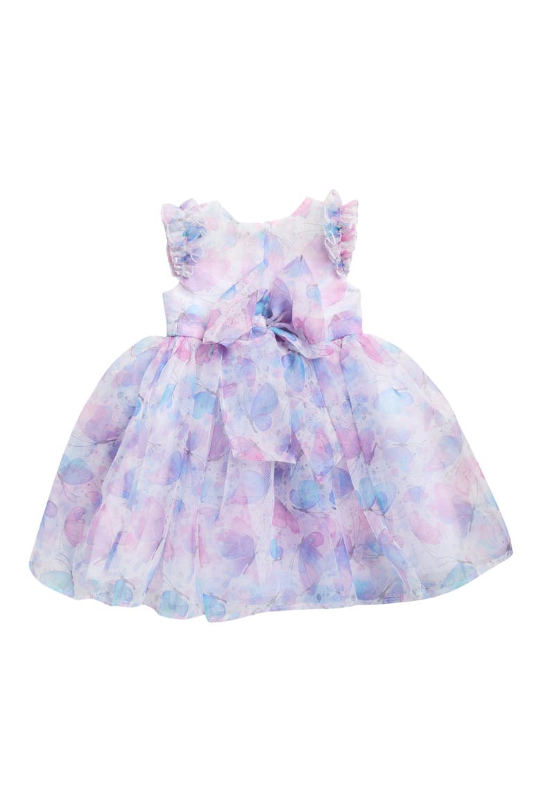 Kids' Ruffle Butterfly Dress & Crossbody Bag Set, Alternate, color, WHITE