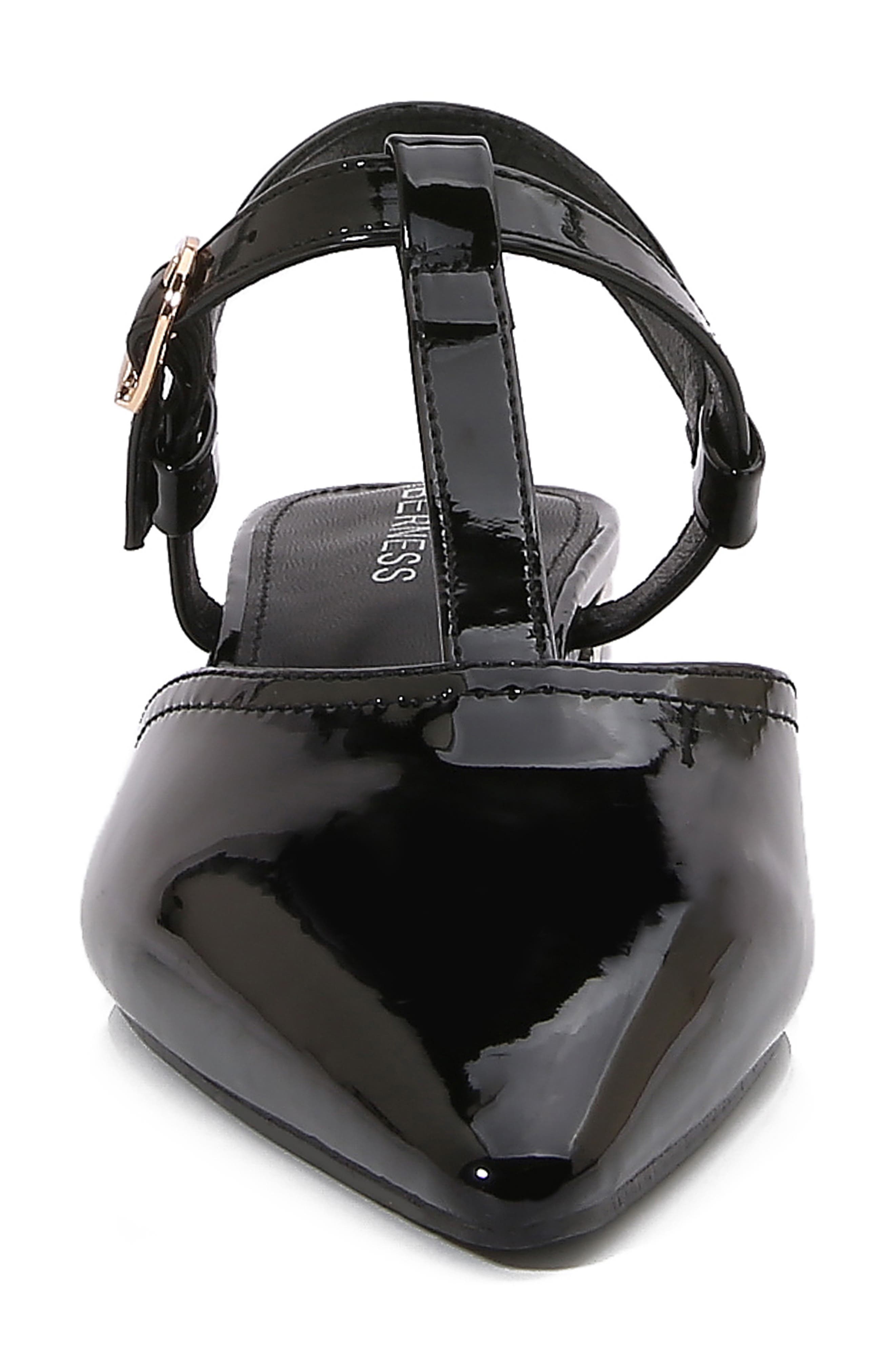 BERNESS Cristian T-Strap Pump, Alternate, color, Black