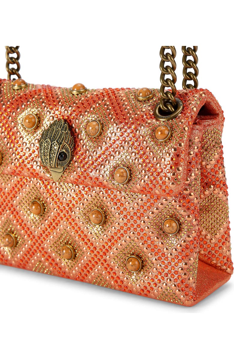 Kurt Geiger London Mini Kensington Jewel Convertible Crossbody Bag, Alternate, color, Open Red