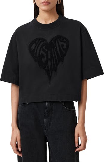 Trip Etta Oversize Crop Cotton T-Shirt