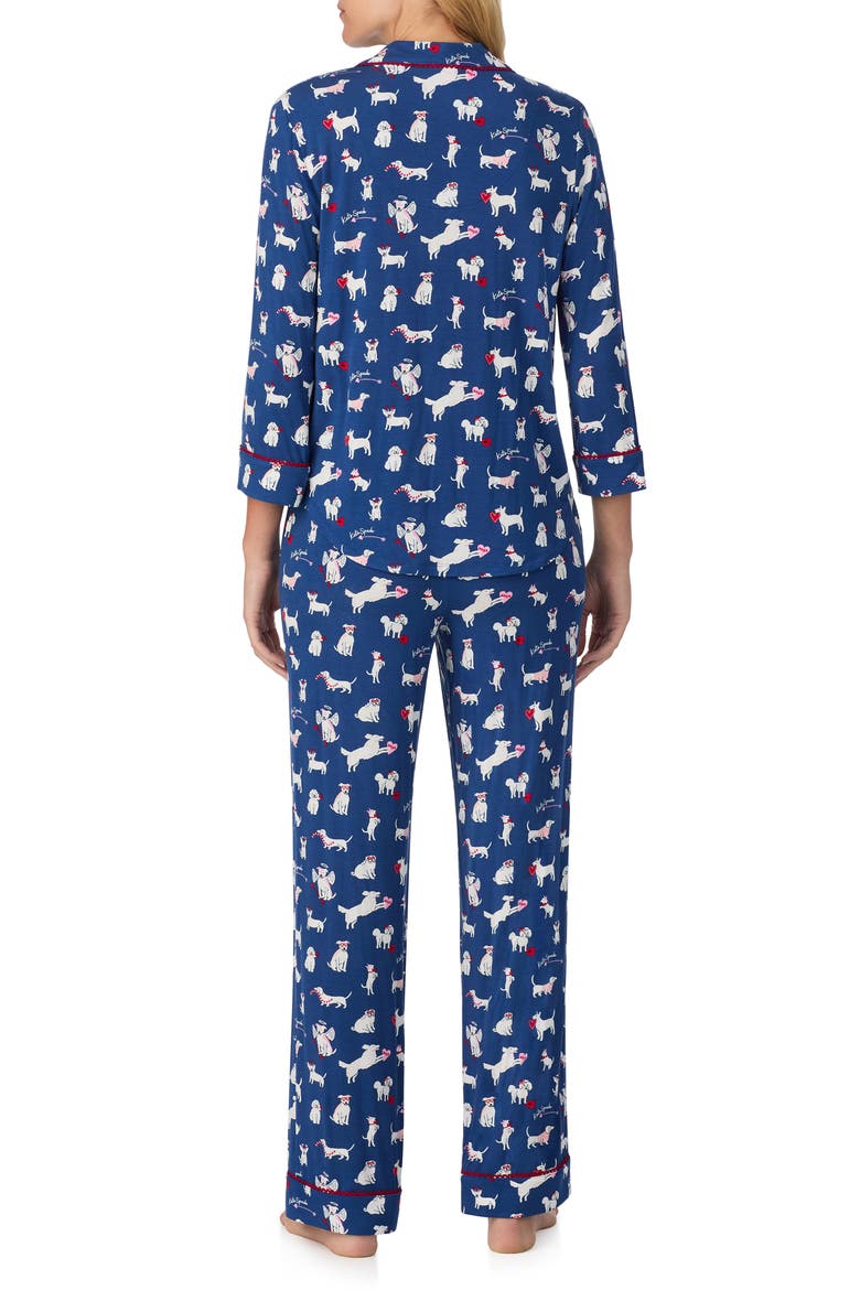 print pajamas, Alternate, color, DARK BLUE/ PRINT