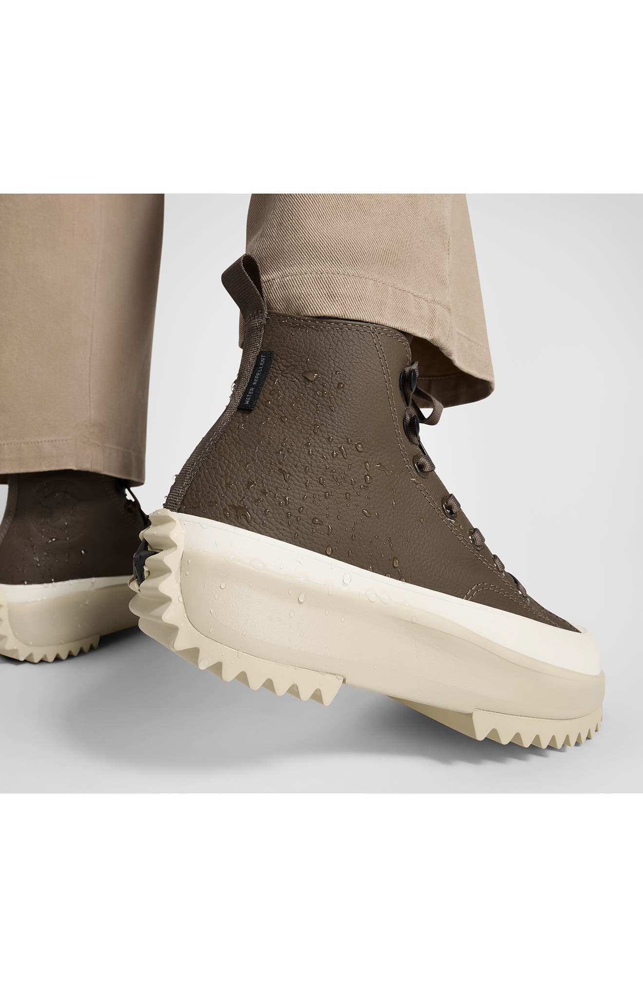 Converse Gender Inclusive Chuck Taylor<sup>®</sup> All Star<sup>®</sup> Run Star Hike High Top Platform Sneaker, Alternate, color, 