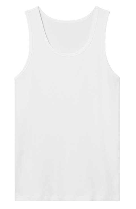 Men's Cool Stretch Cotton 3-Pack Rib Tanks