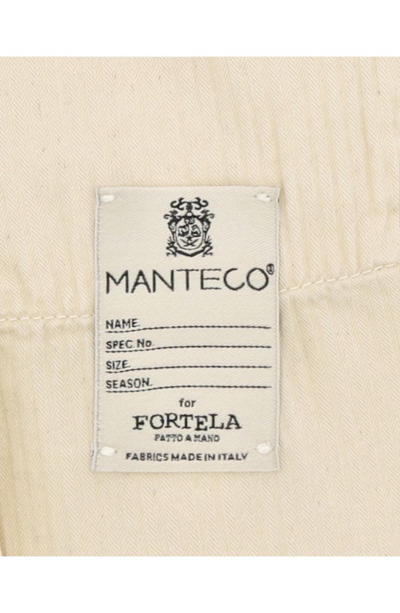 Fortela Jaron Wide Leg Linen Trousers, Alternate, color, White