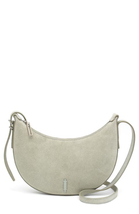 Silas Suede Crossbody Bag