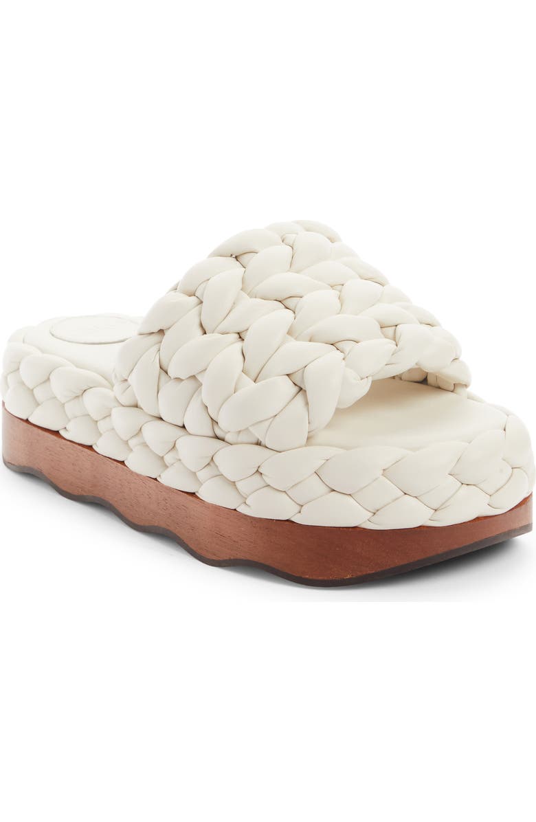 Chloé Wavy Slide Sandal, Main, color,