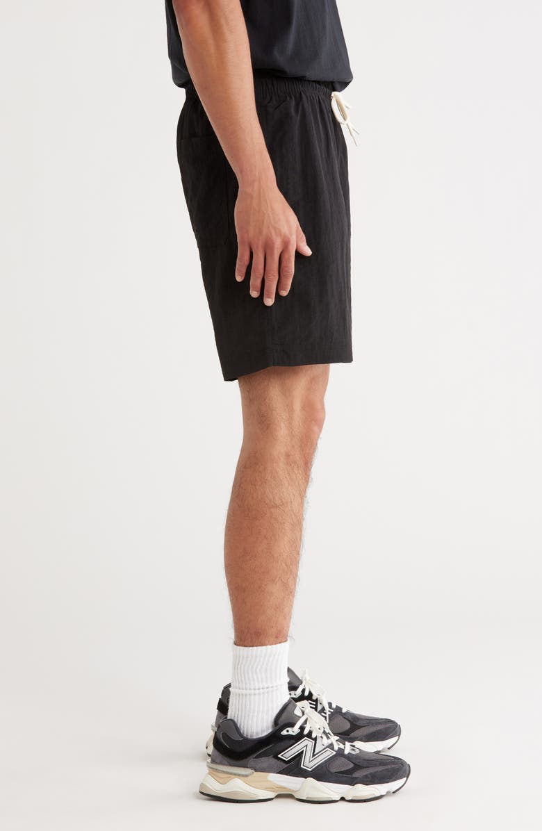 PacSun Solid Collegiate Swim Trunks, Alternate, color, 