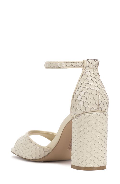 Vince Camuto Haydina Ankle Strap Sandal In White