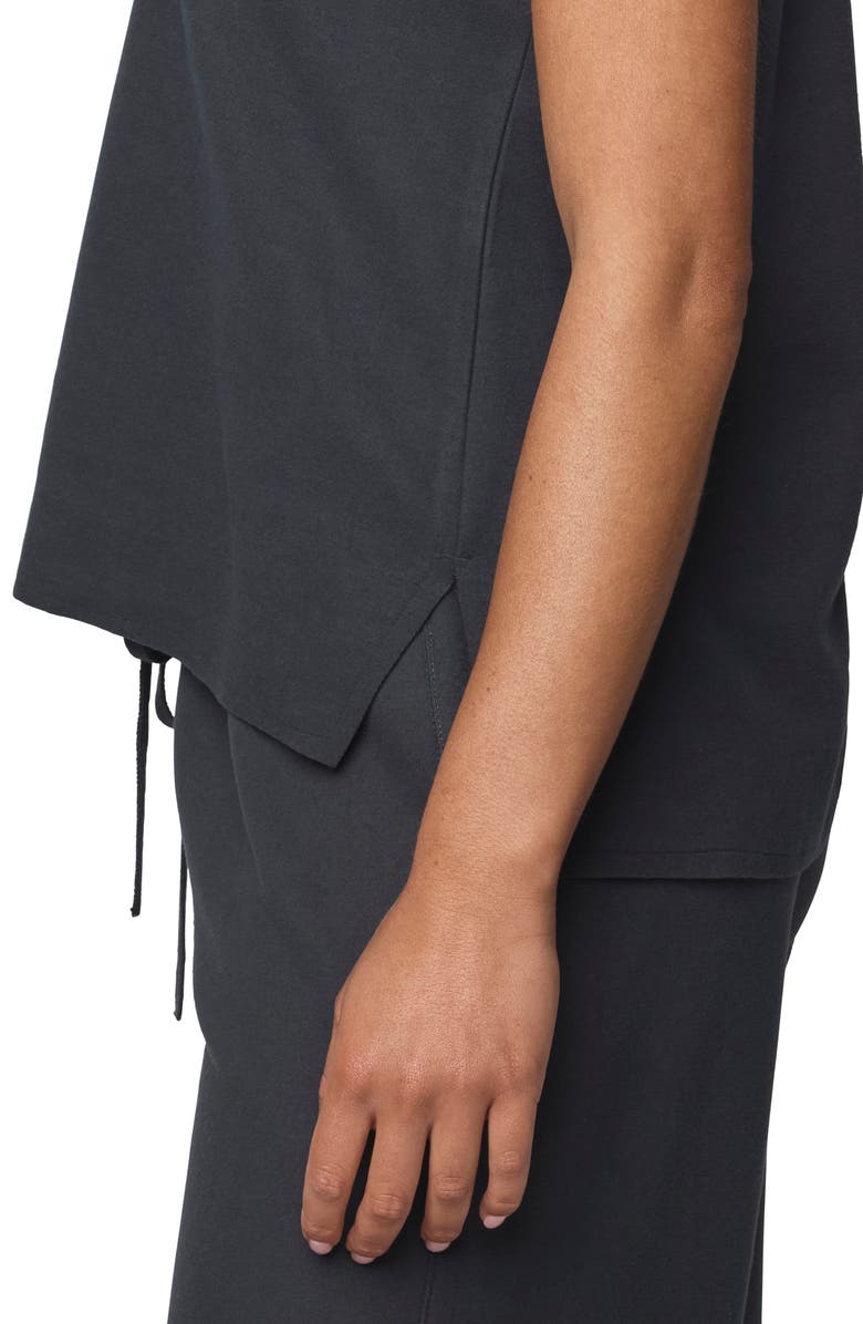 Splendid Winslow Mock Neck Pullover, Alternate, color, Lead