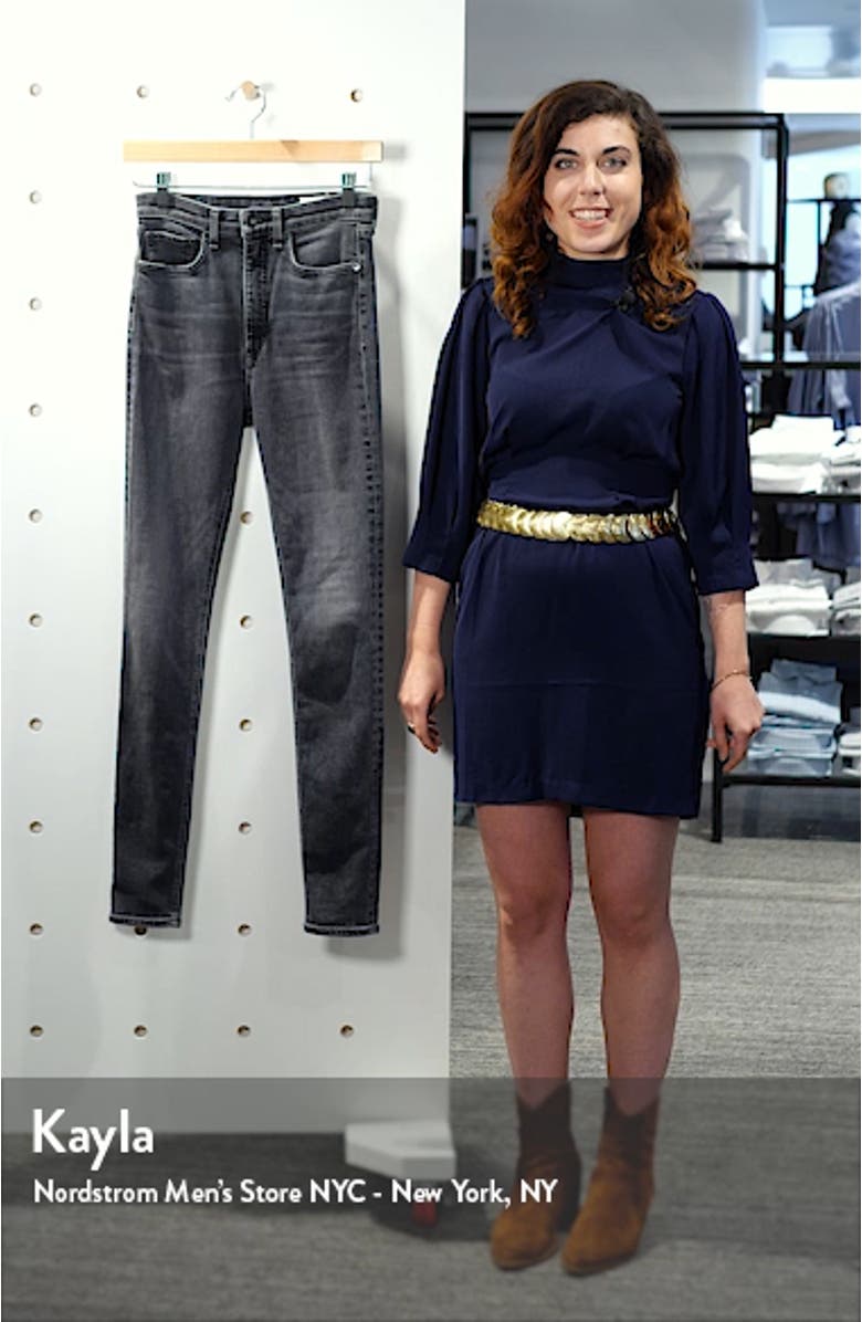 Jane Super High Waist Skinny Jeans, sales video thumbnail
