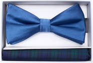 NORDSTROM RACK 2-Piece Satin Bow Tie Set