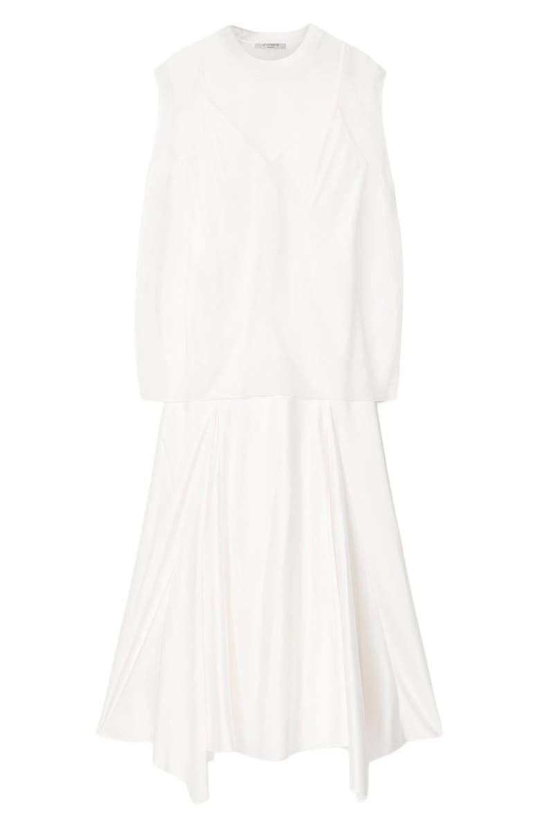 AllSaints Ava A-Line Dress, Alternate, color, Chalk White