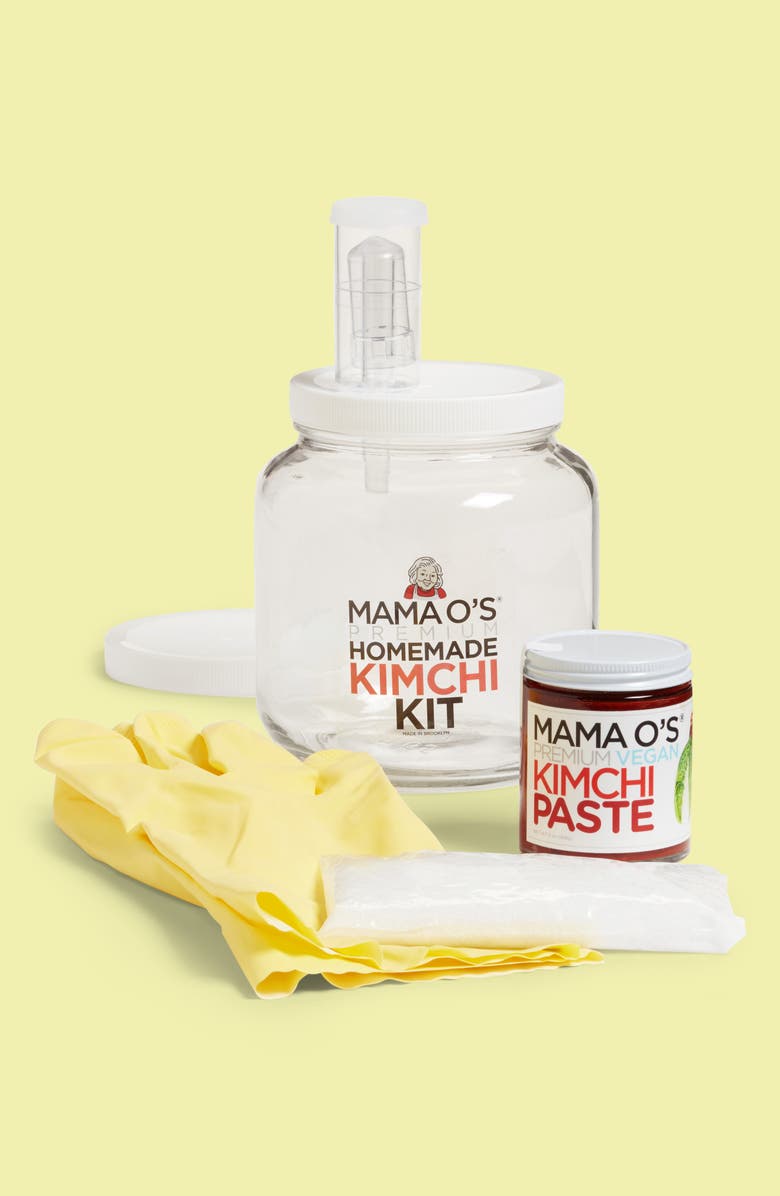 Mama O's Premium Kimchi Premium Homemade Kimchi Kit, Main, color, 