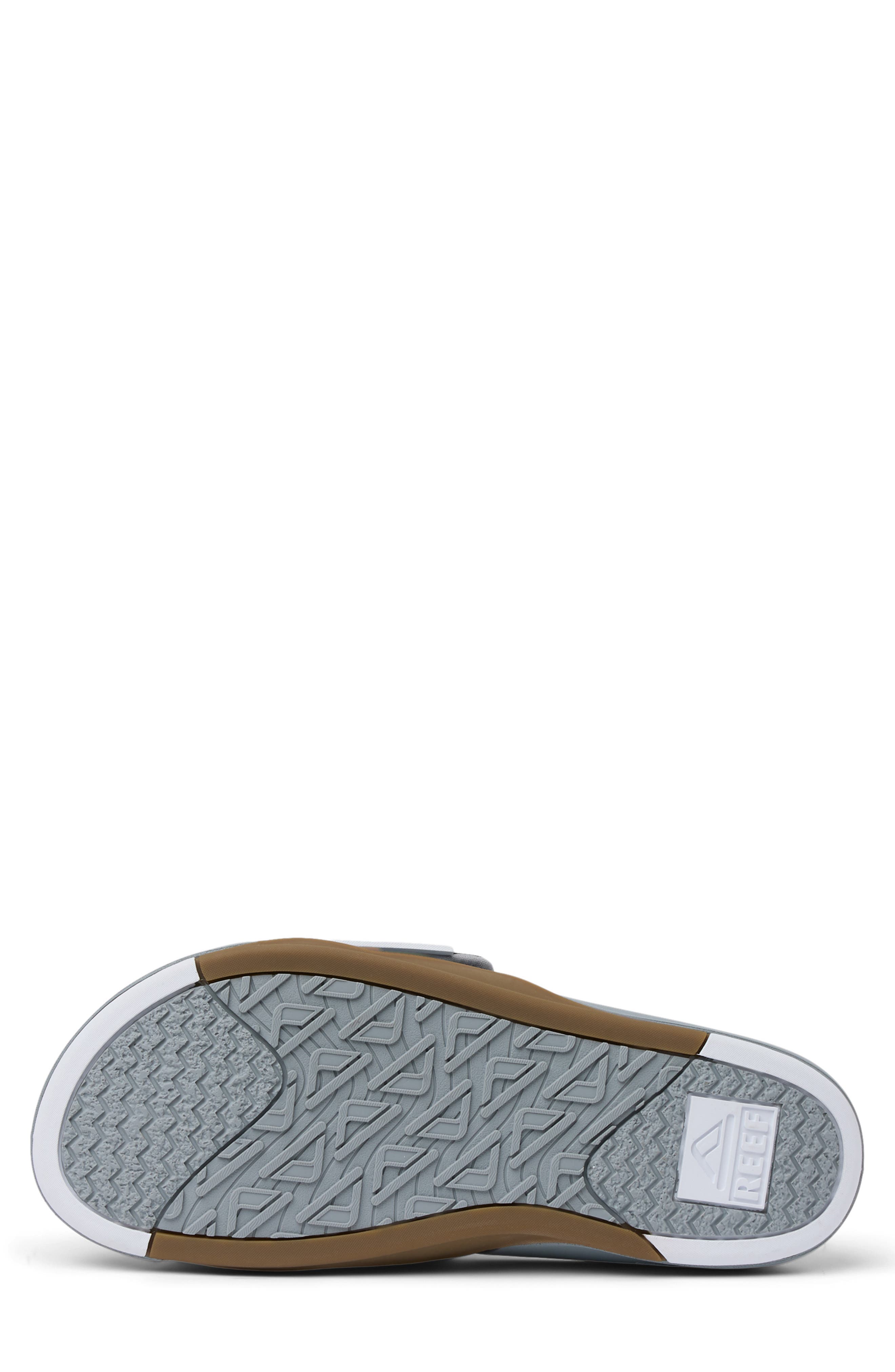 Phantom Slab Slide Sandal, Alternate, color, GREY/ WHITE