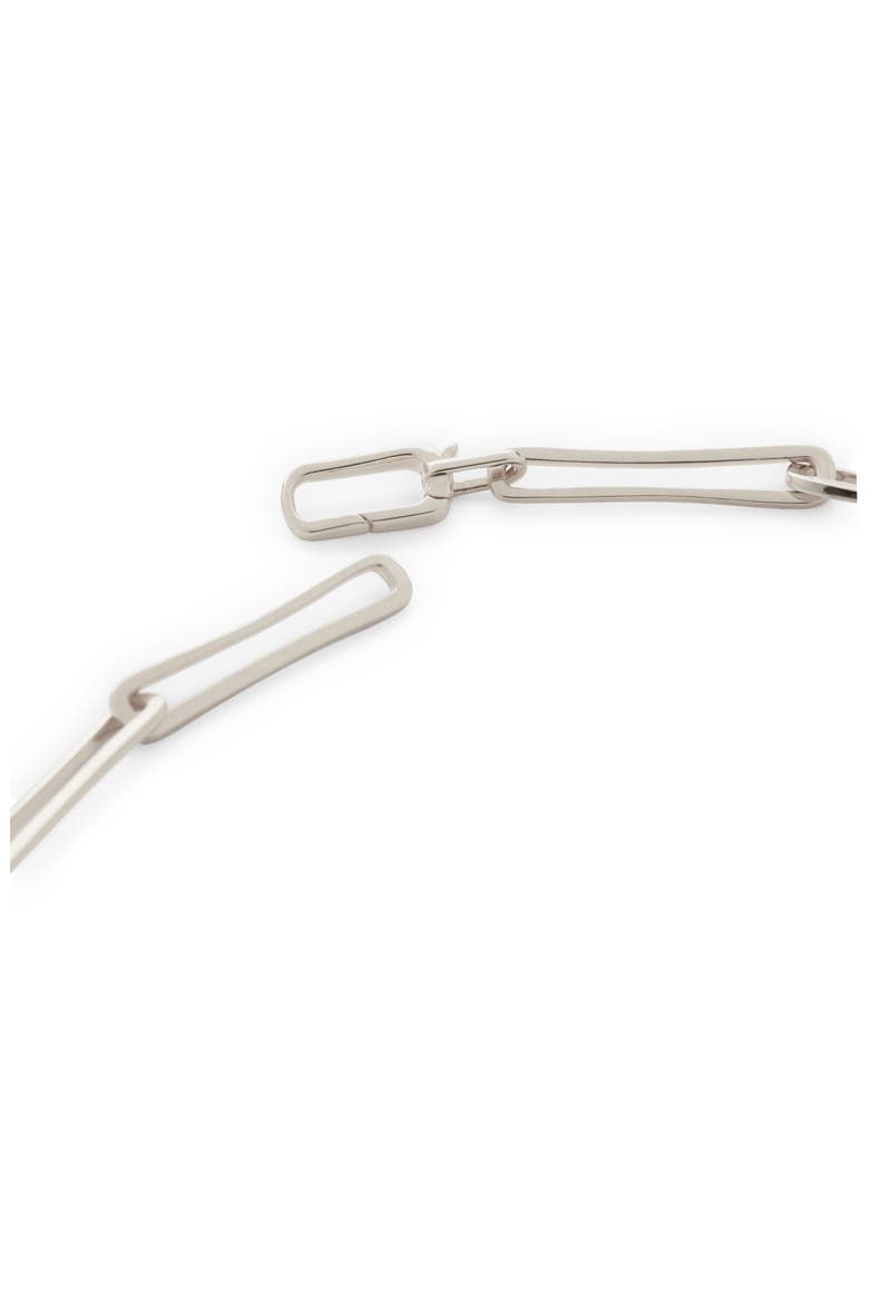 Alta Long Link Necklace, Alternate, color, SILVER
