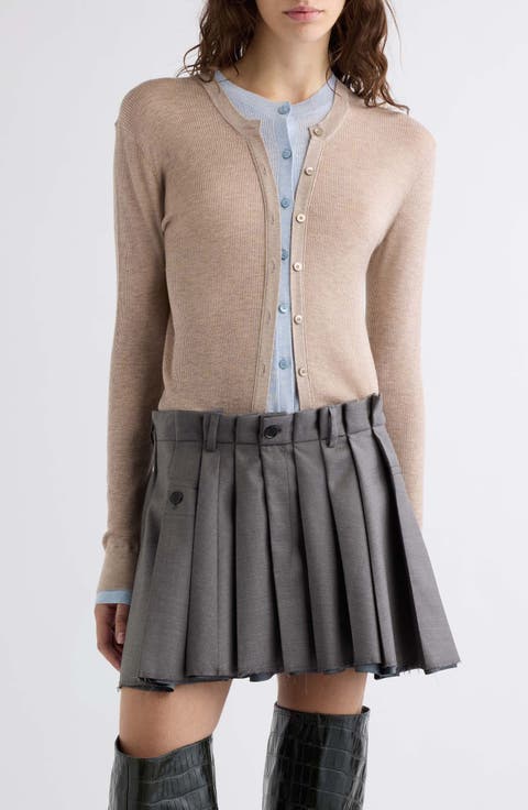 Kalet Silk & Wool Cardigan