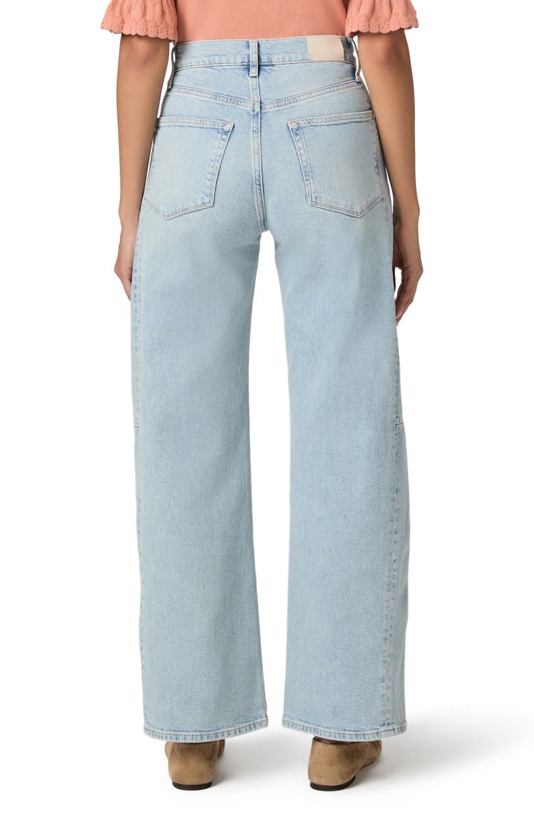 PAIGE Arellia High Waist Skimmer Barrel Jeans, Alternate, color, Mar Vista