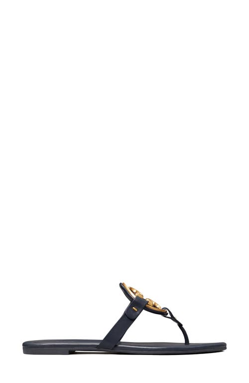 Tory Burch Metal Miller Soft Leather Sandal In Multi