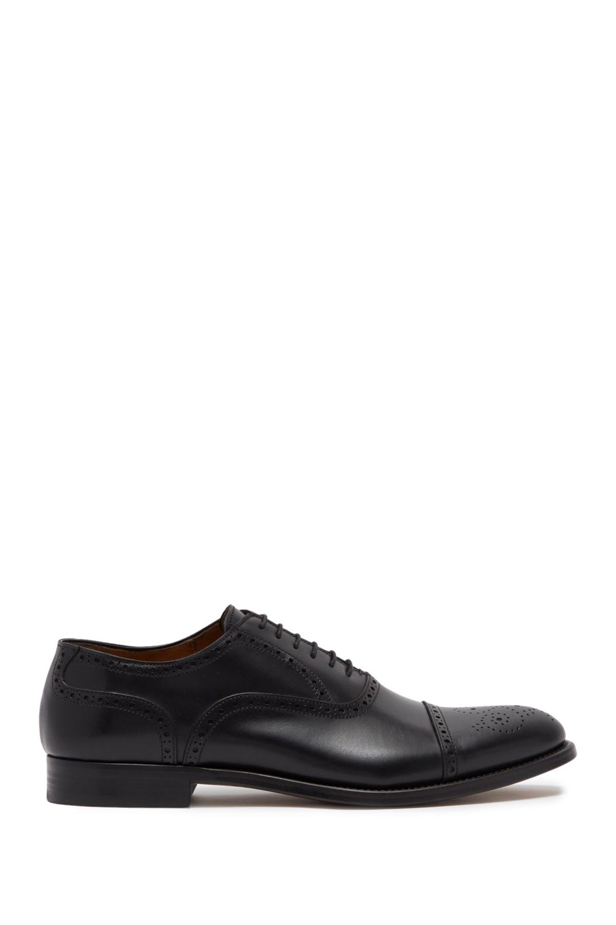 ANTONIO MAURIZI Leather Medallion Cap Toe Oxford, Alternate, color, 