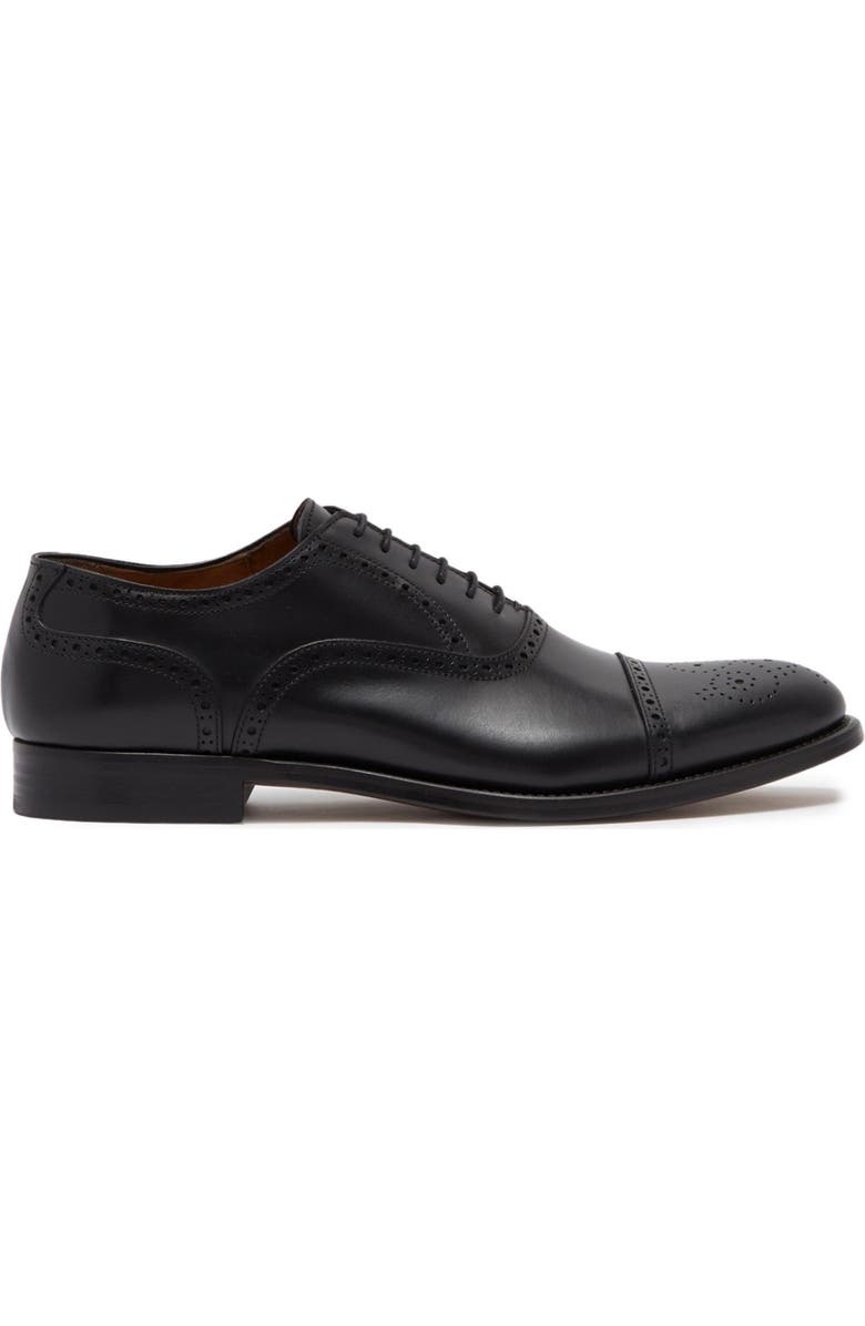 ANTONIO MAURIZI Leather Medallion Cap Toe Oxford, Alternate, color,