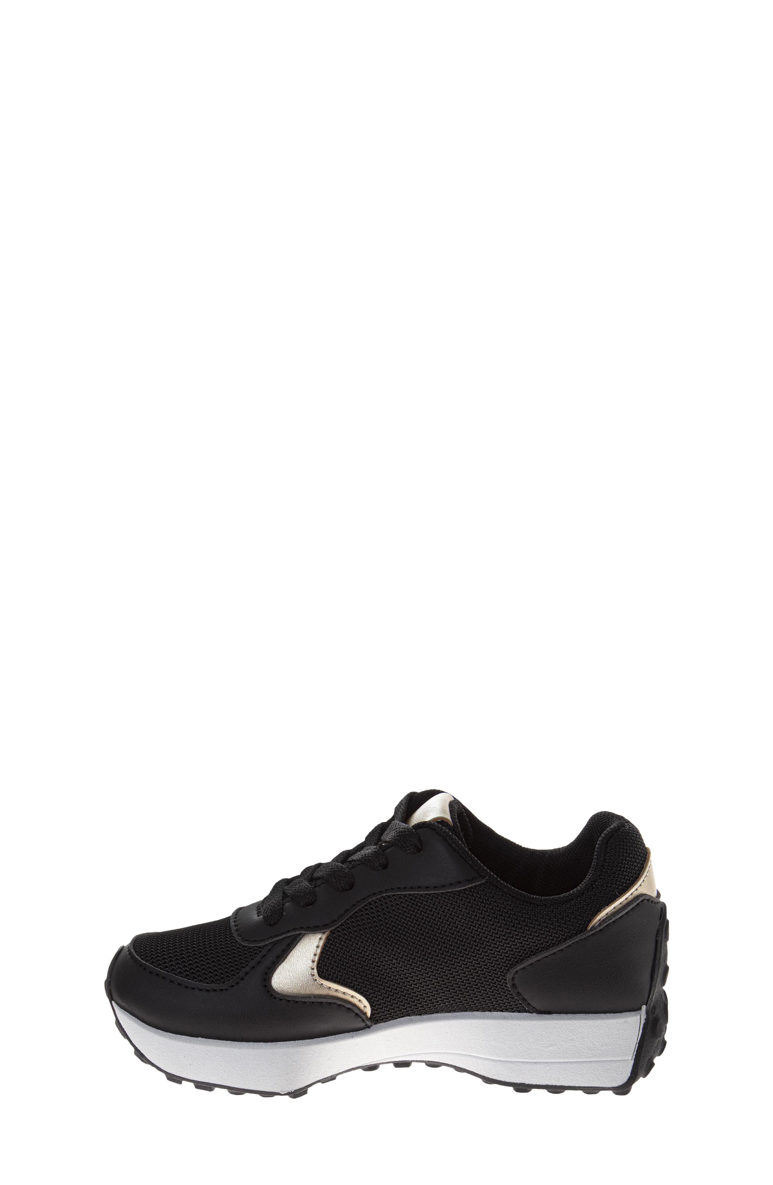Kids' Fashion Sneaker, Alternate, color, BLACK
