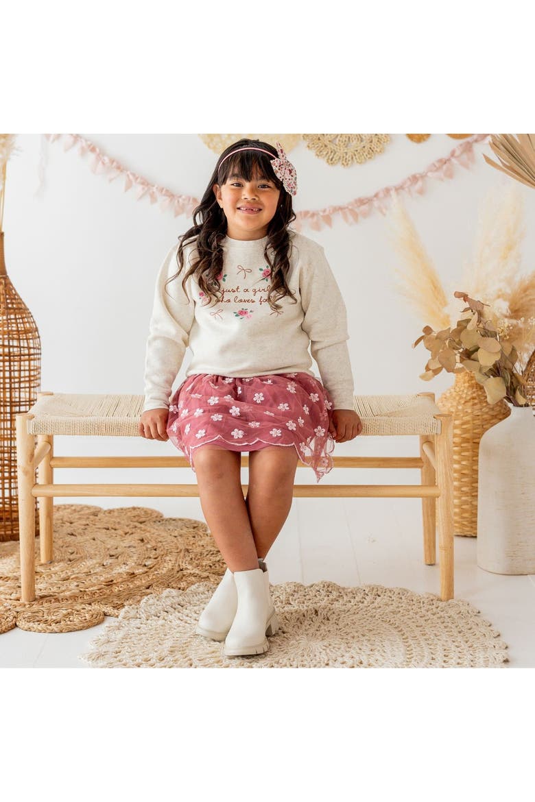Just A Fall Girl Sweatshirt, Alternate, color, Natural Heather