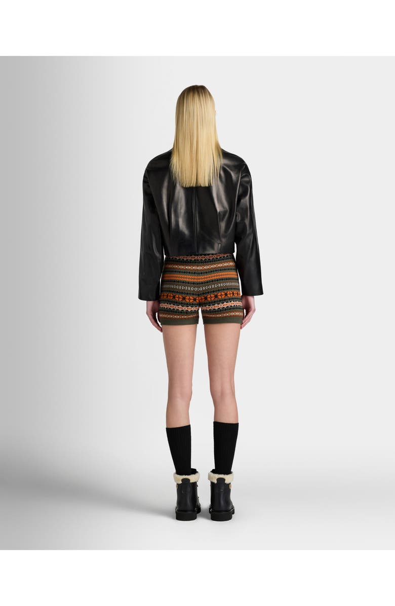Bally Cropped Jacket, Alternate, color, Black