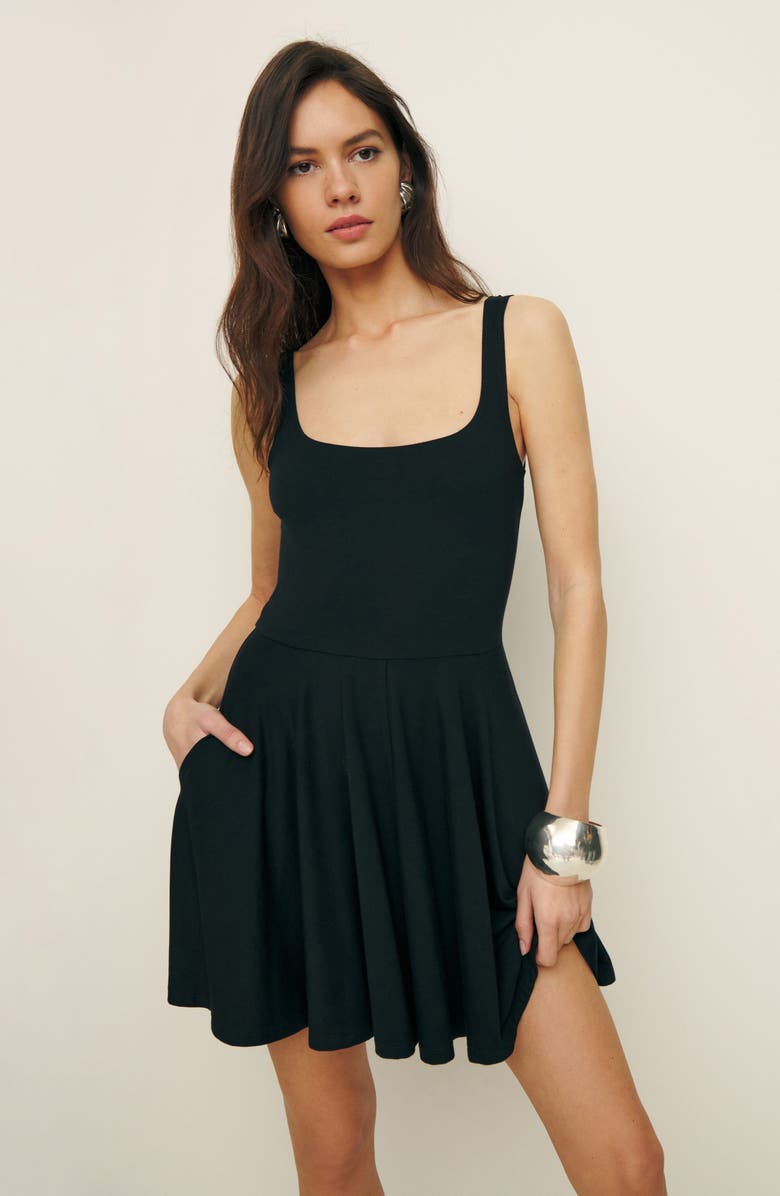 Reformation Dakota Knit Tank Dress, Alternate, color,