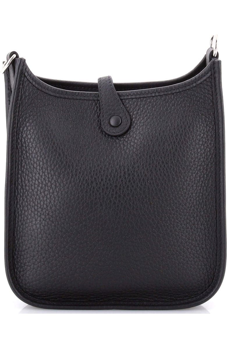 Pre-Owned Hermes Evelyne Bag Gen III Clemence TPM, Alternate, color, Noir