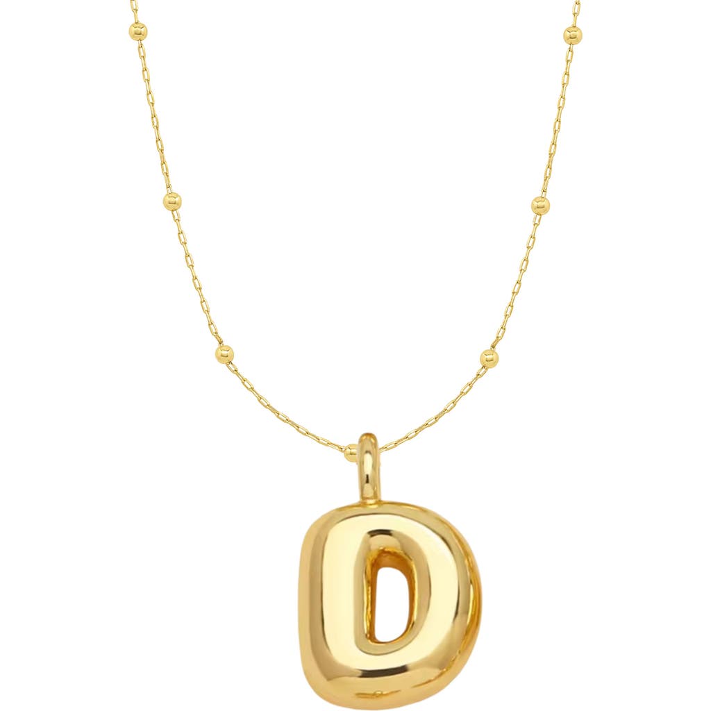 Emma Rae Bubble Initial Necklace